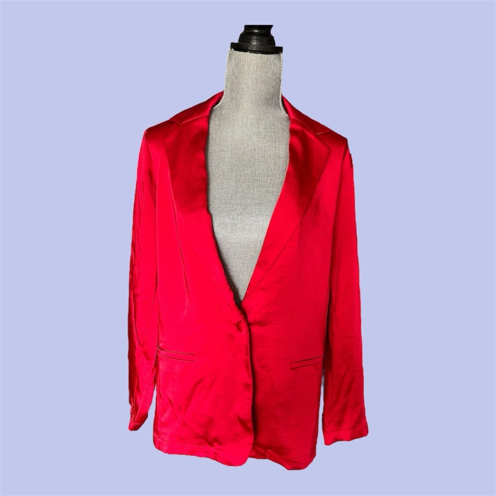 Women’s Red Blazer